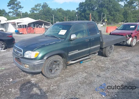 2001 Toyota Tundra Sr5 V8 из США, поврежденный, VIN 5TBBT44161S216341